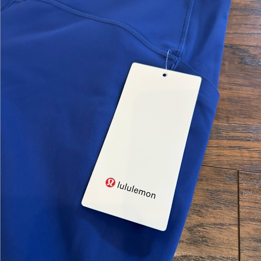 NWT Lululemon Swift Speed High Rise Tights Pockets Leggings Psychic Blue HTF 16 - Picture 2 of 16